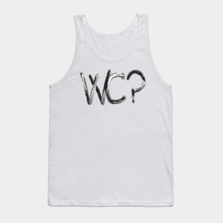 WC? (Black) Tank Top